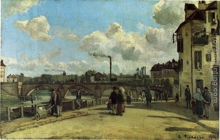 Camille Pissarro : View of Pontoise II